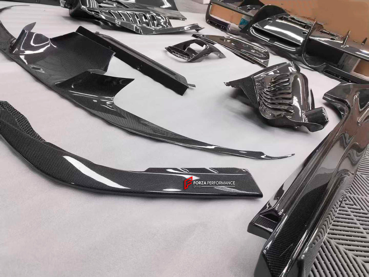 DRY CARBON BODY KIT for FERRARI F8 | OEM STYLE

Set includes:

Front Lip
Front Canards
Side Skirts
Rear Diffuser
Engine Cover

Material: DRY Carbon Fiber

Note: Professional installation is required.

* Contact us for pricing