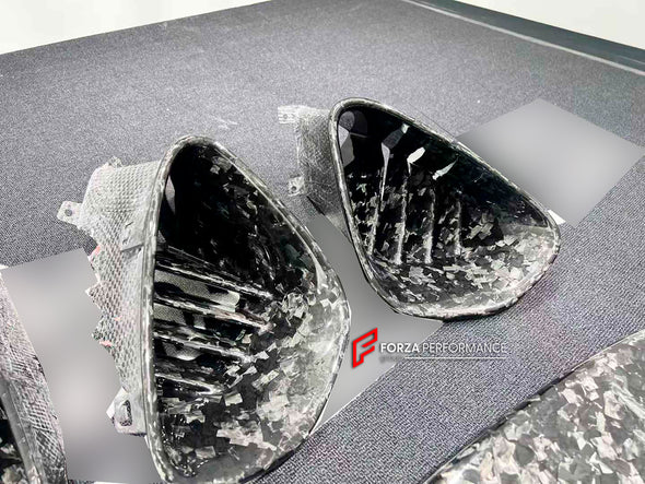 DRY CARBON BODY KIT for LOTUS EMIRA

Set includes:

Front Lip
Side Skirts
Rear Diffuser
Rear Spoiler
Front Air Vents
Side Air Vents
Rear Air Duct
Side Mirrors

Material: Dry Carbon