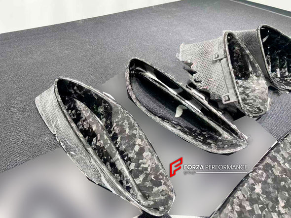 DRY CARBON BODY KIT for LOTUS EMIRA

Set includes:

Front Lip
Side Skirts
Rear Diffuser
Rear Spoiler
Front Air Vents
Side Air Vents
Rear Air Duct
Side Mirrors

Material: Dry Carbon