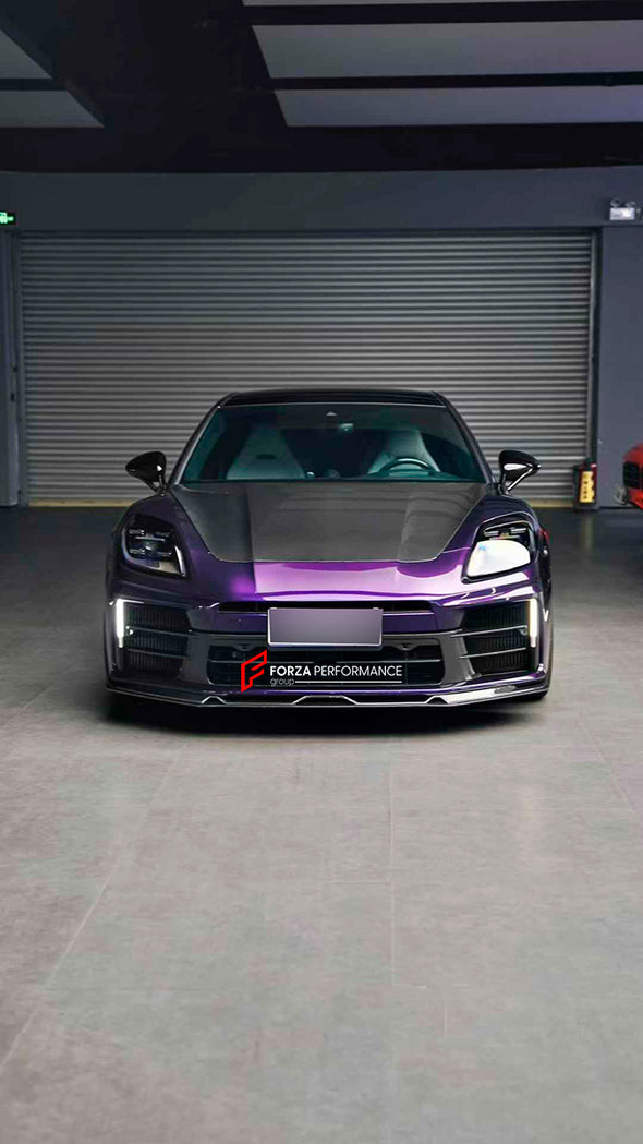 DRY CARBON BODY KIT for PORSCHE PANAMERA 976 2024+

Set includes:

Front Lip

Hood/Bonnet
Side Skirts
Rear Spoiler
Rear Diffuser


Material: Dry Carbon

NOTE: Professional installation is required.