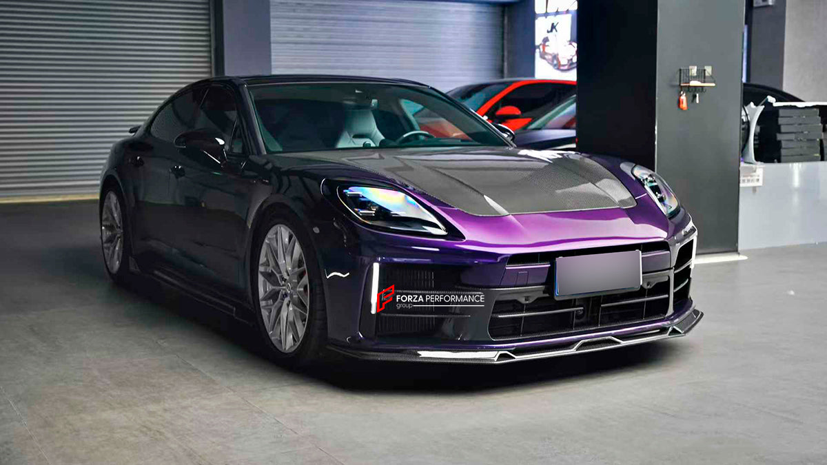 DRY CARBON BODY KIT for PORSCHE PANAMERA 976 2024+

Set includes:

Front Lip

Hood/Bonnet
Side Skirts
Rear Spoiler
Rear Diffuser


Material: Dry Carbon

NOTE: Professional installation is required.
