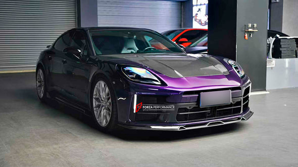 DRY CARBON BODY KIT for PORSCHE PANAMERA 976 2024+

Set includes:

Front Lip

Hood/Bonnet
Side Skirts
Rear Spoiler
Rear Diffuser


Material: Dry Carbon

NOTE: Professional installation is required.