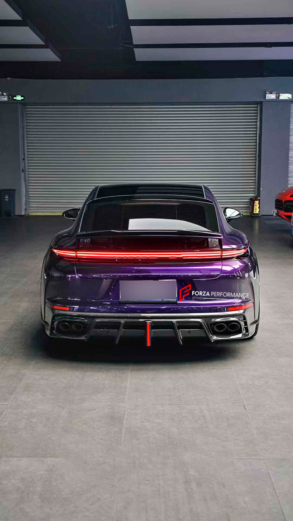 DRY CARBON BODY KIT for PORSCHE PANAMERA 976 2024+

Set includes:

Front Lip

Hood/Bonnet
Side Skirts
Rear Spoiler
Rear Diffuser


Material: Dry Carbon

NOTE: Professional installation is required.