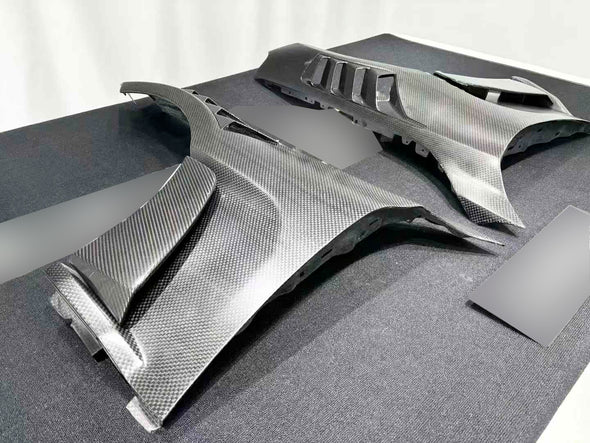 DRY CARBON FENDER FLARES for BMW M2/M2C G87 2023 - 2024