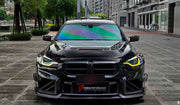 DRY CARBON FIBER BODY KIT for BMW M2/M2C G87

Set includes:

Front Lip
Front Grille
Front lower Mesh
Front fenders
Side skirts
Rear Diffuser
Rear Bumper canards
Rear Spoiler
Rear trunk (OEM size)

Material: Dry Carbon Fiber

NOTE: Professional installation is required