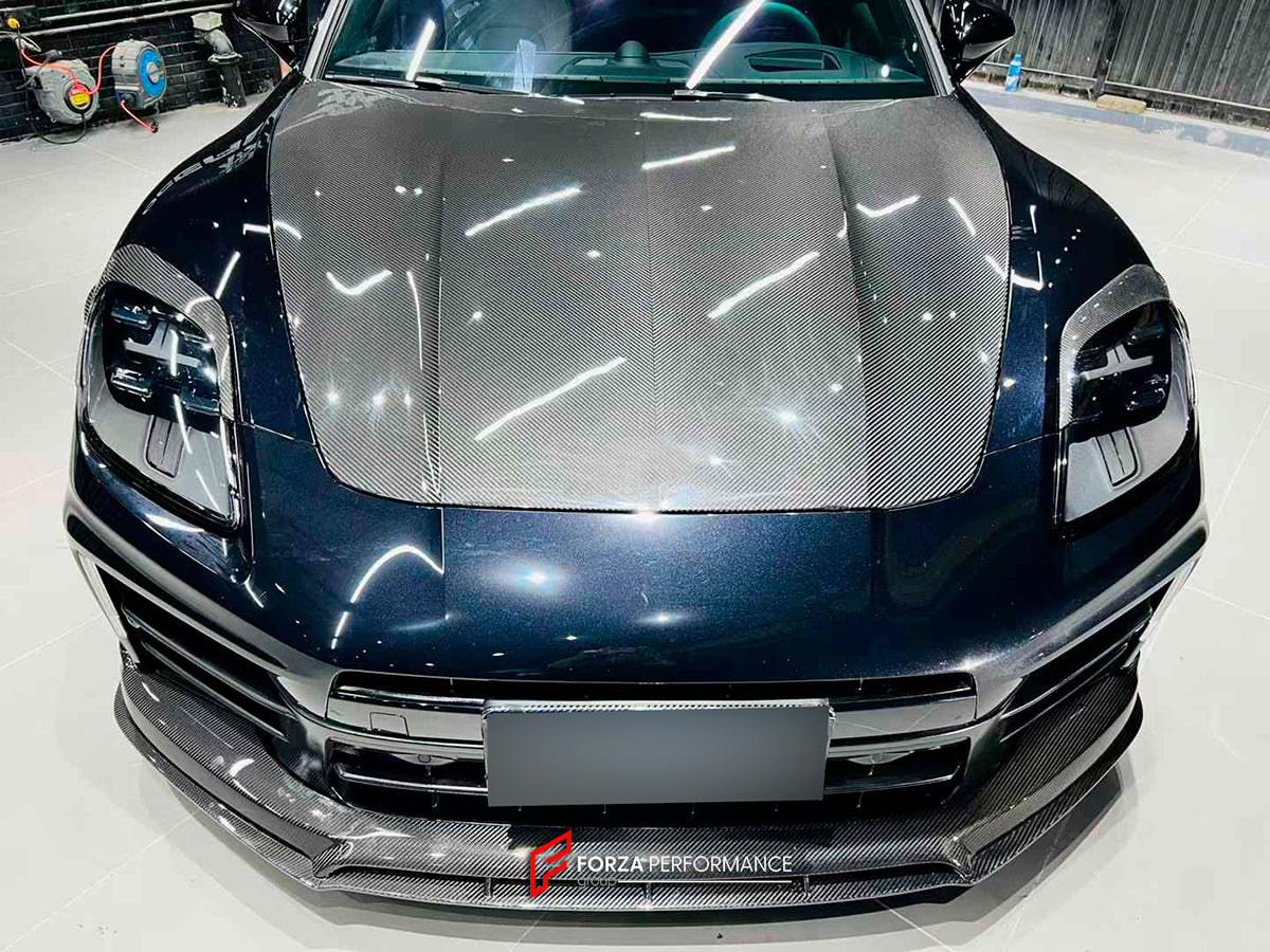 DRY CARBON HOOD for PORSCHE PANAMERA 976 2024+

Set includes:

Hood/Bonnet

Material: Dry Carbon

Note: Professional installation is required.