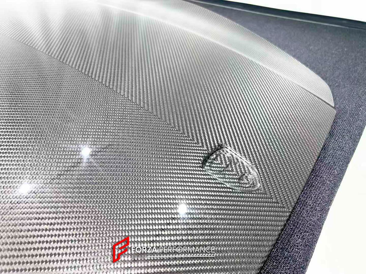 DRY CARBON HOOD for PORSCHE PANAMERA 976 2024+

Set includes:

Hood/Bonnet

Material: Dry Carbon

Note: Professional installation is required.