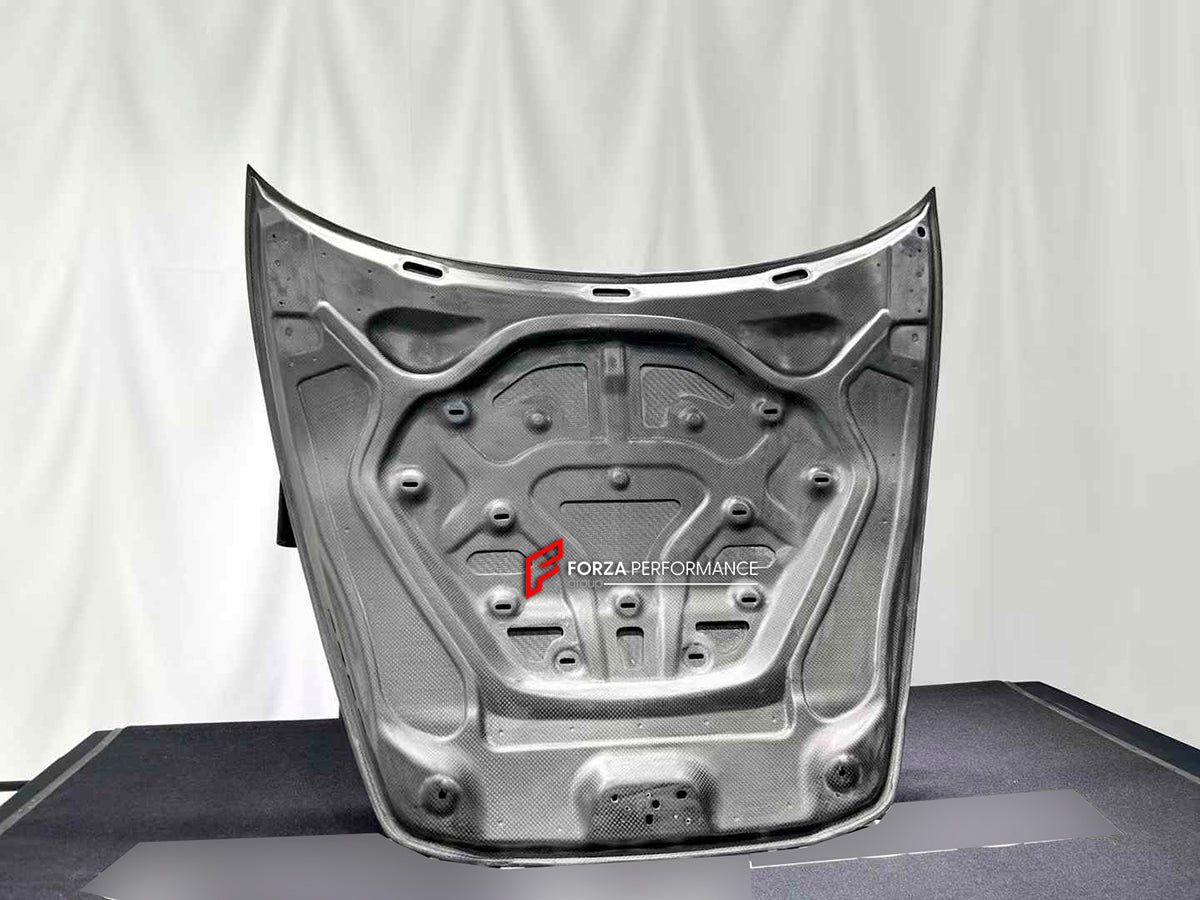DRY CARBON HOOD for PORSCHE PANAMERA 976 2024+

Set includes:

Hood/Bonnet

Material: Dry Carbon

Note: Professional installation is required.