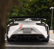 DRY CARBON SPOILER for LEXUS LC500 LC500H 2017 - 2019

Set includes:

Rear Spoiler (two options)


Material: Carbon Fiber

NOTE: Professional installation is required.