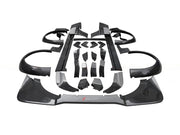 AUTHENTIC DARWINPRO DTM STYLE CARBON WIDE BODY KIT for AUDI RS6 C7 AVANT 2014 - 2018  Set includes:  Hood Front lip Front canards Fender flares Side skirts Side canards Bumper spoiler Rear bumper canards Door canards Rear fender canards Rear diffuser canards Roof spoiler Trunk spoiler Material: Carbon fiber / Forged Carbon / Fiberglass + Carbon / Autoclave carbon fiber / Double sided carbon fiber  NOTE: Professional installation is required  Contact us for pricing
