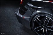 AUTHENTIC DARWINPRO DTM STYLE CARBON WIDE BODY KIT for AUDI RS6 C7 AVANT 2014 - 2018  Set includes:  Hood Front lip Front canards Fender flares Side skirts Side canards Bumper spoiler Rear bumper canards Door canards Rear fender canards Rear diffuser canards Roof spoiler Trunk spoiler Material: Carbon fiber / Forged Carbon / Fiberglass + Carbon / Autoclave carbon fiber / Double sided carbon fiber  NOTE: Professional installation is required  Contact us for pricing