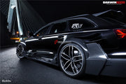 AUTHENTIC DARWINPRO DTM STYLE CARBON WIDE BODY KIT for AUDI RS6 C7 AVANT 2014 - 2018  Set includes:  Hood Front lip Front canards Fender flares Side skirts Side canards Bumper spoiler Rear bumper canards Door canards Rear fender canards Rear diffuser canards Roof spoiler Trunk spoiler Material: Carbon fiber / Forged Carbon / Fiberglass + Carbon / Autoclave carbon fiber / Double sided carbon fiber  NOTE: Professional installation is required  Contact us for pricing