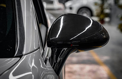Direct Replacement Carbon Wing Mirror Covers for Porsche Cayenne 958