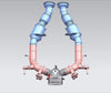 EXHAUST BYPASS SYSTEM for FERRARI 296 GTB GTS 3.0T  Set includes:  Front Pipes Downpipes