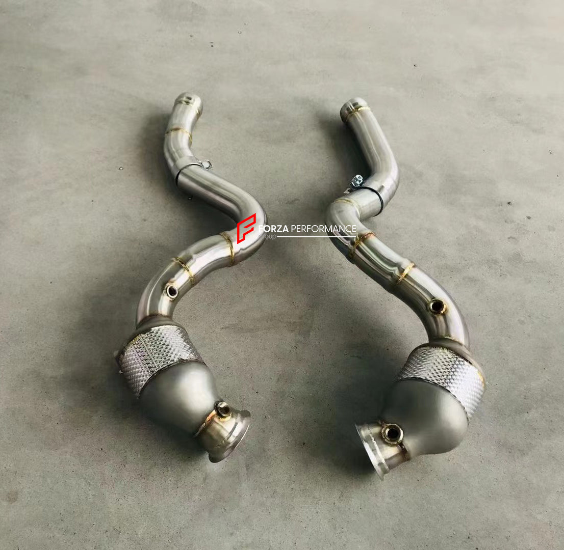 EXHAUST CATLESS DOWNPIPE for MERCEDES-BENZ C63 AMG 4.0T 2016