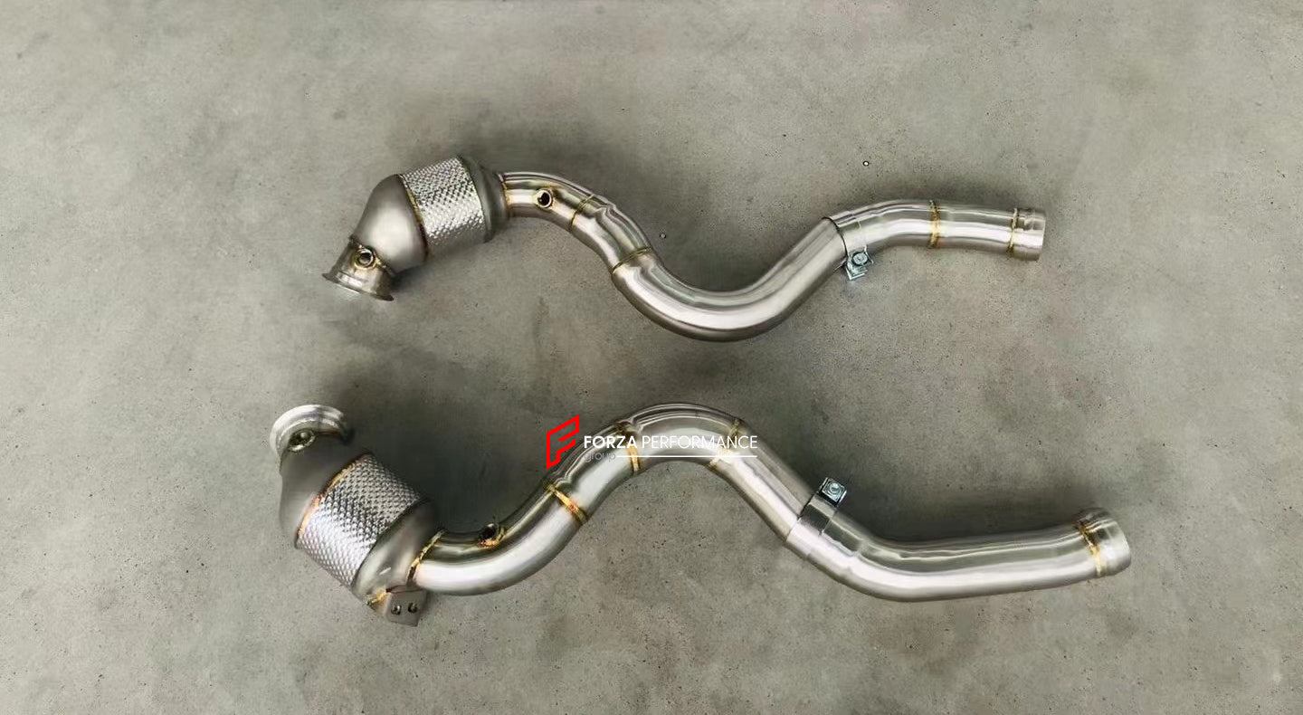 EXHAUST CATLESS DOWNPIPE for MERCEDES-BENZ C63 AMG 4.0T 2016