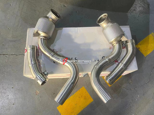 EXHAUST CATLESS DOWNPIPE for MERCEDES-BENZ C63 AMG 4.0T 2016