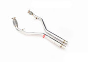 EXHAUST SYSTEM for AUDI A7 C8 S-LINE 3.0T 2019+  Set includes:  Center Pipes Muffler with valves Exhaust tips Valve control box with remote control (you may also reuse your factory exhaust valve motors