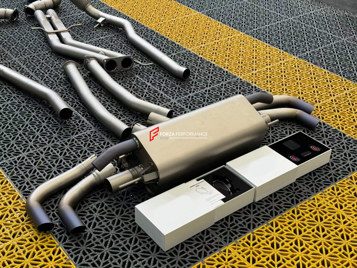 EXHAUST SYSTEM for AUDI RSQ8 4M 4.0T 2019 – Forza Performance Group