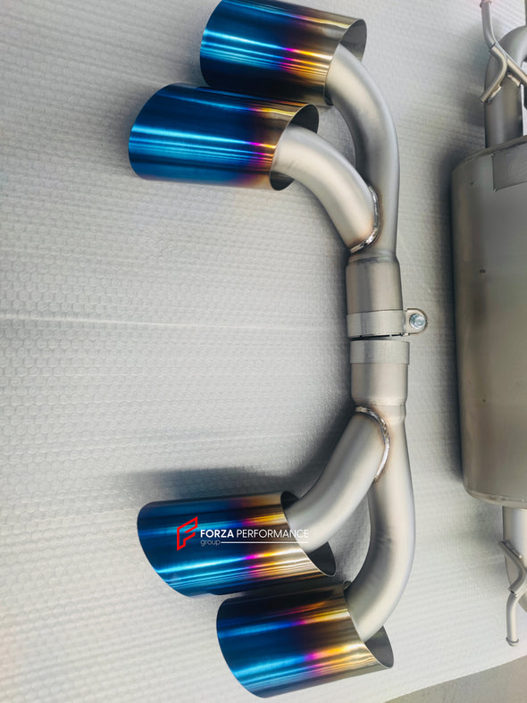 EXHAUST SYSTEM for LAMBORGHINI URUS 4.0T  Set includes:  Exhaust pipe Muffler with valve Exhaust tips