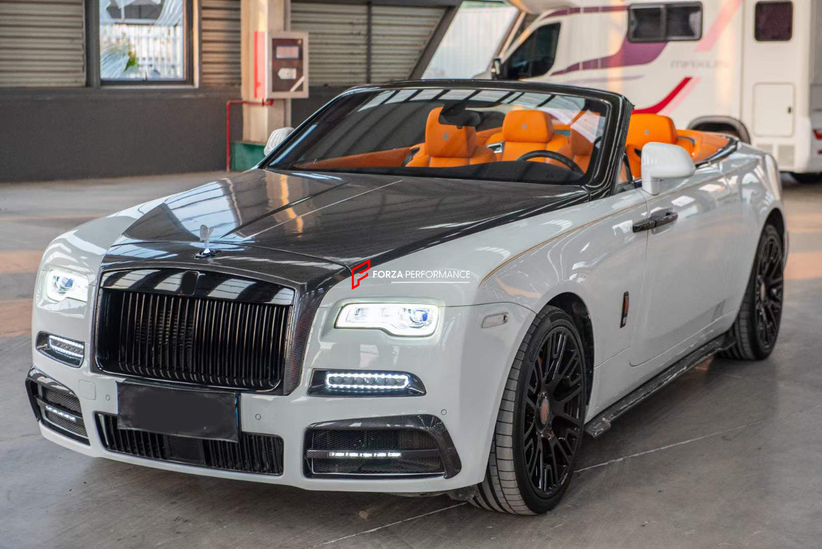EXHAUST SYSTEM for ROLLS-ROYCE DAWN 6.6T    Set includes:  Exhaust pipe Mufflers with valve Exhaust tips