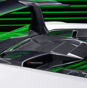 Dry Carbon Fiber Rear Engine Cover RWD Style for Lamborghini Huracan EVO 2019+