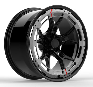 FORGED WHEELS WITH AERODISC AERO RING ADP-1 for PORSCHE