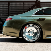 We manufactured premium quality forged wheels rims for our client's MERCEDES BENZ S CLASS with the following specifications:

WHEEL SIZE:

Front: 20 x 9 ET 34
Rear: 20 x 10 ET 48.1
PCD: 5 x 112
CB: 66.6
Material: 6061-T6 Forged Aluminum