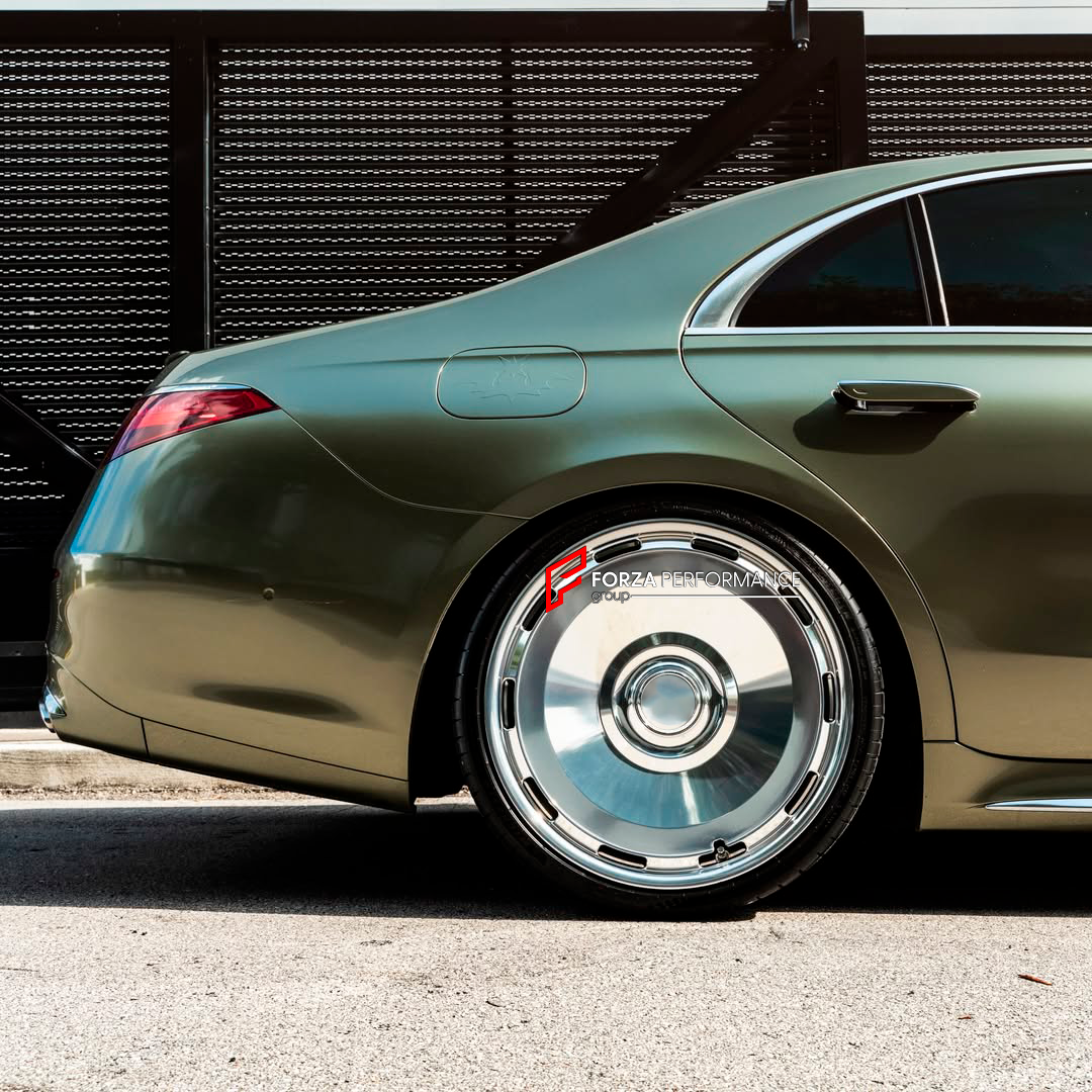We manufactured premium quality forged wheels rims for our client's MERCEDES BENZ S CLASS with the following specifications:

WHEEL SIZE:

Front: 20 x 9 ET 34
Rear: 20 x 10 ET 48.1
PCD: 5 x 112
CB: 66.6
Material: 6061-T6 Forged Aluminum