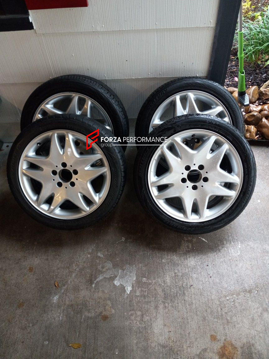 18 INCH FORGED WHEELS RIMS for MERCEDES BENZ S CLASS W126 1979 - 1991 custom fit OEM YAD B6 647 0545