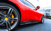 FORZA CARBON AERO KIT for FERRARI ROMA  Set includes:  Front Lip Side Skirts Rear Diffuser Rear Spoiler