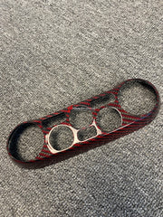 FORZA DRY CARBON INTERIOR KIT for FERRARI 488 GTB, SPIDER  Set includes:  Door Sills Air Conditioning Trims Glove Box Panel Shift Paddles Air Conditioning Control Panel Center Console Bridge Inner Door Panels
