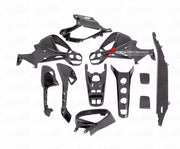 FORZA DRY CARBON INTERIOR KIT for FERRARI 488 GTB, SPIDER  Set includes:  Door Sills Air Conditioning Trims Glove Box Panel Shift Paddles Air Conditioning Control Panel Center Console Bridge Inner Door Panels