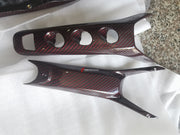 FORZA DRY CARBON INTERIOR KIT for FERRARI 488 GTB, SPIDER  Set includes:  Door Sills Air Conditioning Trims Glove Box Panel Shift Paddles Air Conditioning Control Palnel Center Console Bridge Inner Door Panels
