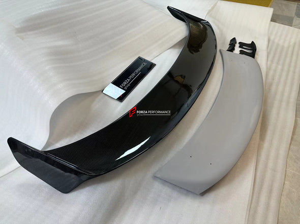 WEISSACH GT STYLE DRY CARBON REAR SPOILER for PORSCHE TAYCAN J1 TURBO CROSS TURISMO 2020+