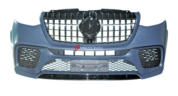 FRONT BUMPER ASSEMBLY for MERCEDES-BENZ SPRINTER VS30 W907 W910 2020+    Set includes:  Front Bumper Assembly