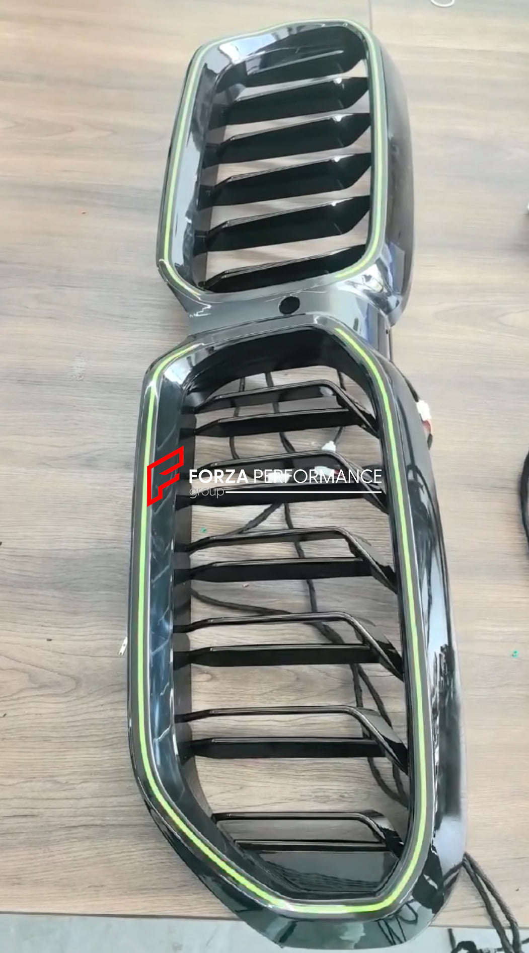 FRONT GRILLE WITH LED DYNAMIC FRAME for BMW ALL MODELS  Set includes:  Front Grille