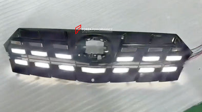 FRONT GRILLE WITH LED LIGHTS for TOYOTA ALPHARD 40 2024  Set includes:  Front Grille