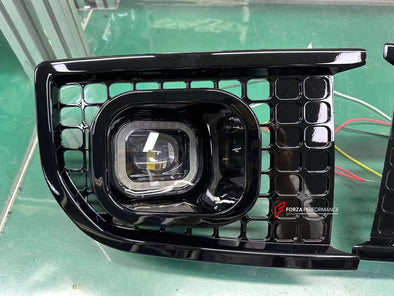 FRONT LED FOG LIGHTS WITH BUMPER AIR VENTS for LAND ROVER DEFENDER L663 2020+  Set includes:  Fog Lights with Bumper Air Vents