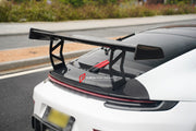 FULL DRY CARBON BODY KIT V3 for PORSCHE 911 992 2018+  Set includes:  Front Lip Front Bumper Vents Side Skirts Hood/Bonnet Spoiler Rear Bumper Mirror Covers Trunk Spoiler Exhaust Tips