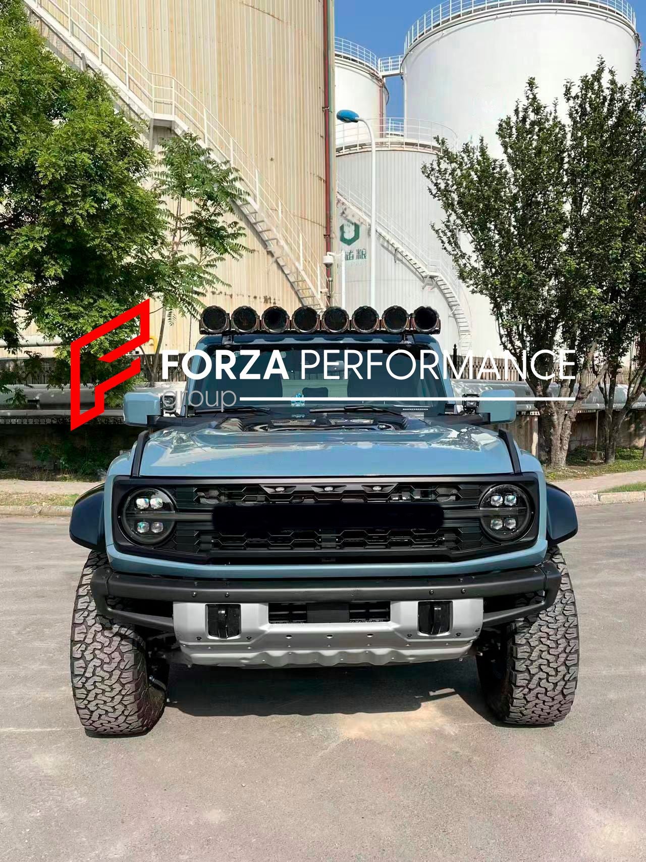 Body Kit for Ford Bronco 2021 conversion to Raptor 2021
