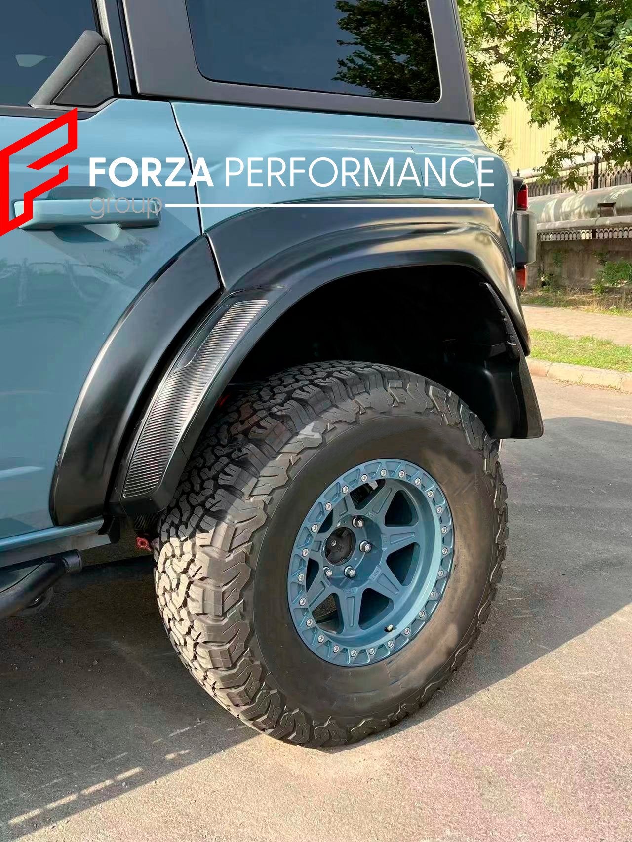 Body Kit for Ford Bronco 2021 conversion to Raptor 2021