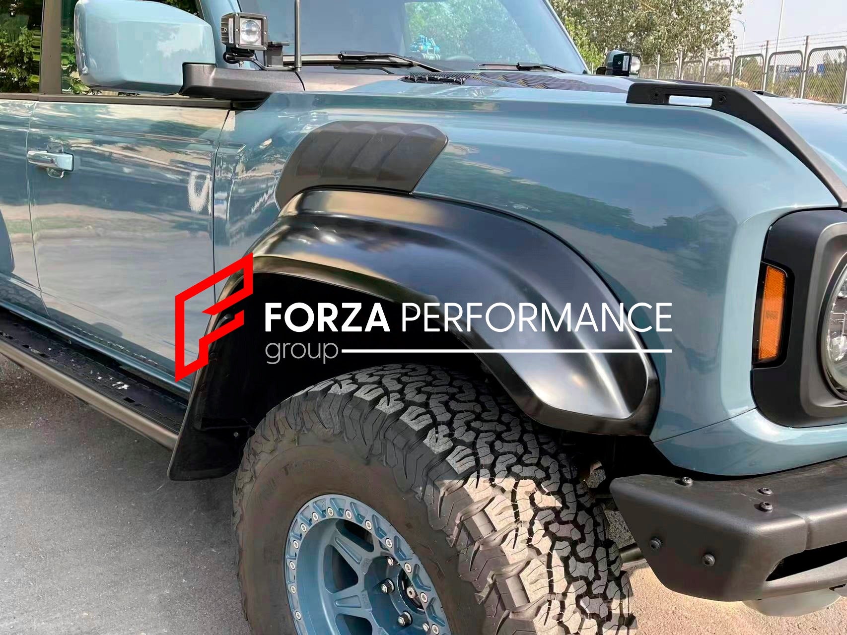 Body Kit for Ford Bronco 2021 conversion to Raptor 2021
