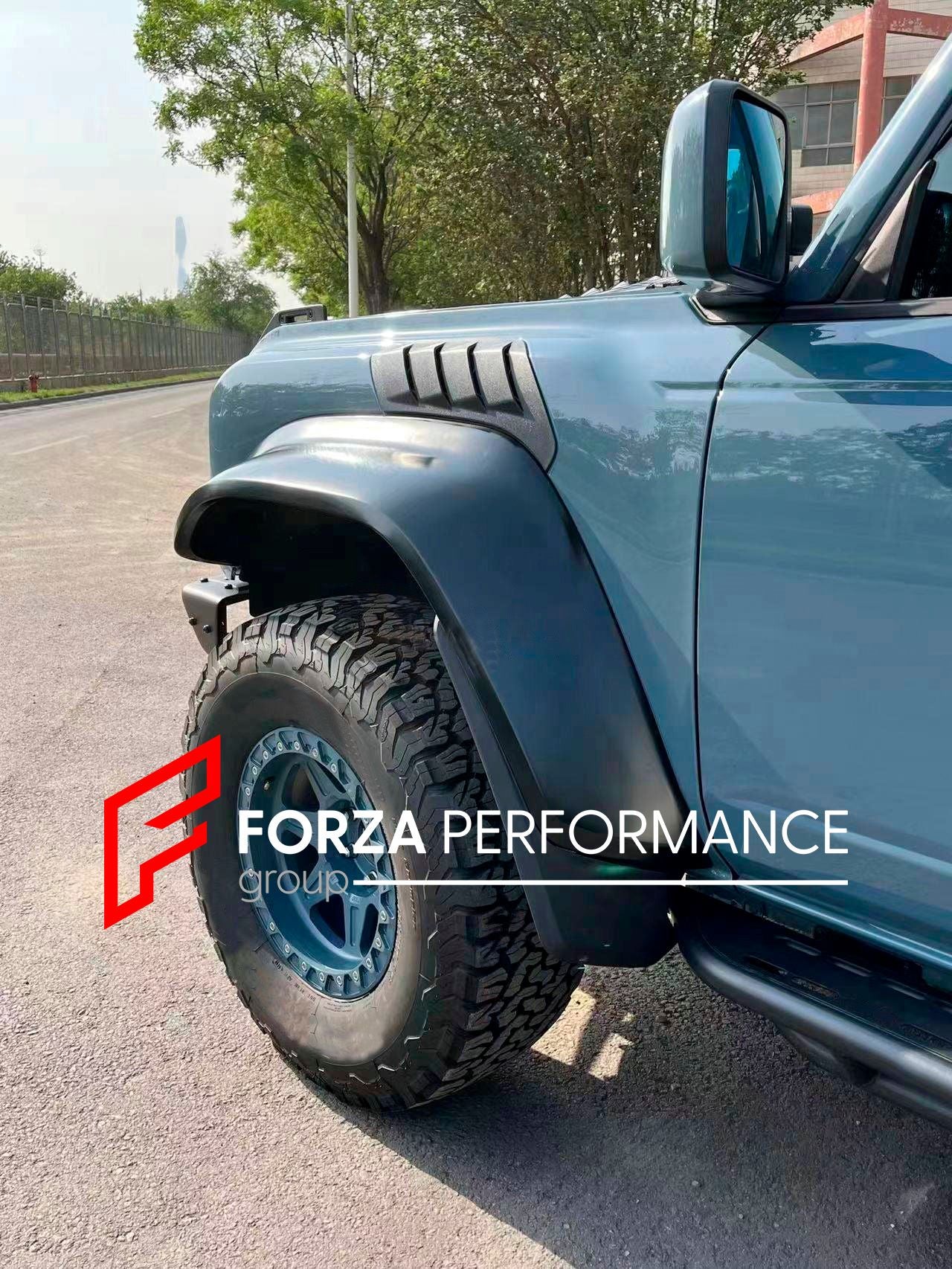 Bronco Raptor Rear Conversion Kit CONVERSION RAPTOR BODY KIT for FORD BRONCO – Forza Performance Group