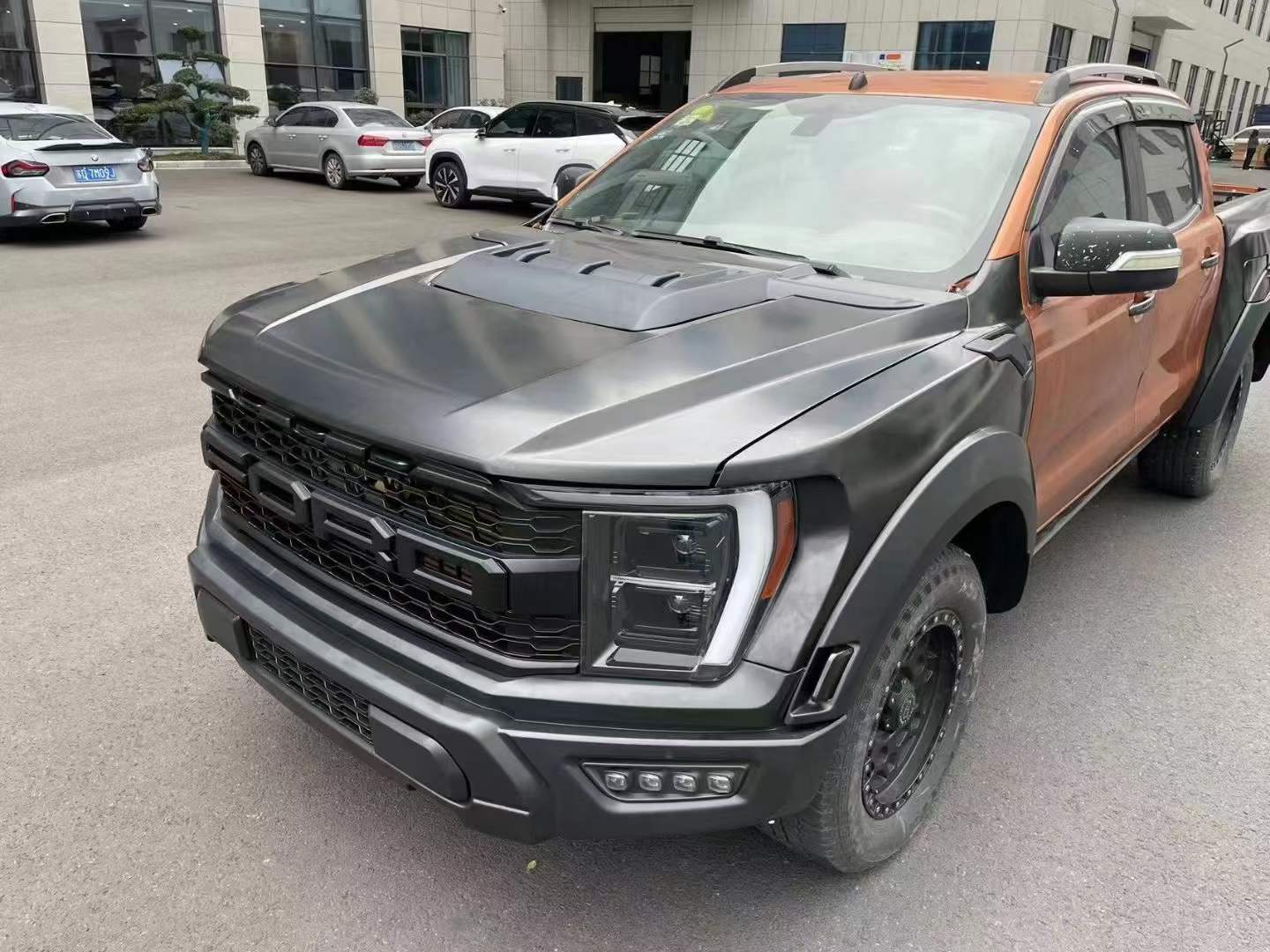 CONVERSION BODY KIT FOR FORD RANGER 2012-2021 UPGRADE TO F-150 RAPTOR ...