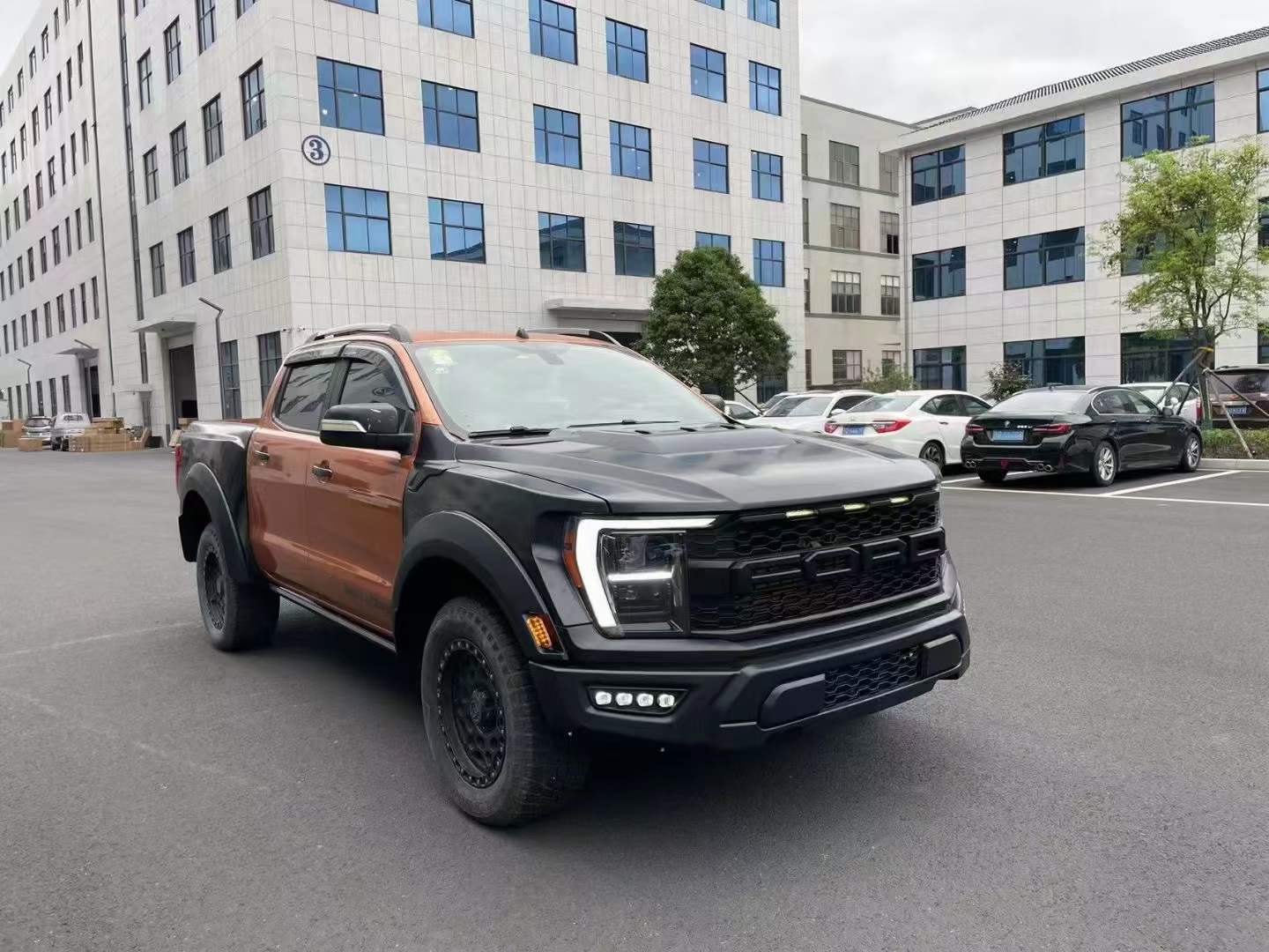 CONVERSION BODY KIT FOR FORD RANGER 2012-2021 UPGRADE TO F-150 RAPTOR ...