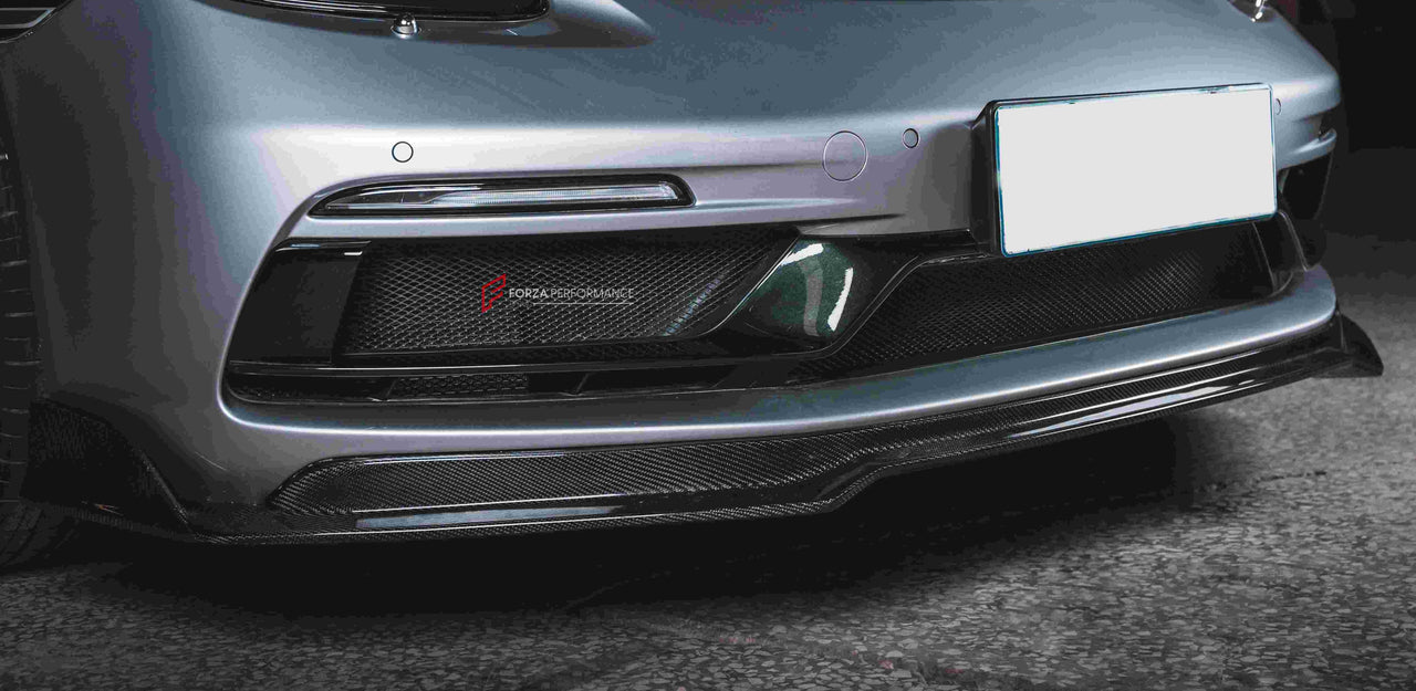 CARBON FRONT LIP AND REAR DIFFUSER for PORSCHE 718 982 BOXSTER CAYMAN 2016+