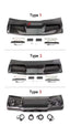 FRONT ROOF LED BAR with REAR SPOILER for Mercedes G Class 2018 - 2024