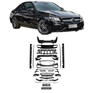 GBT BODY KIT FOR MERCEDES-BENZ C63 W205 2014+