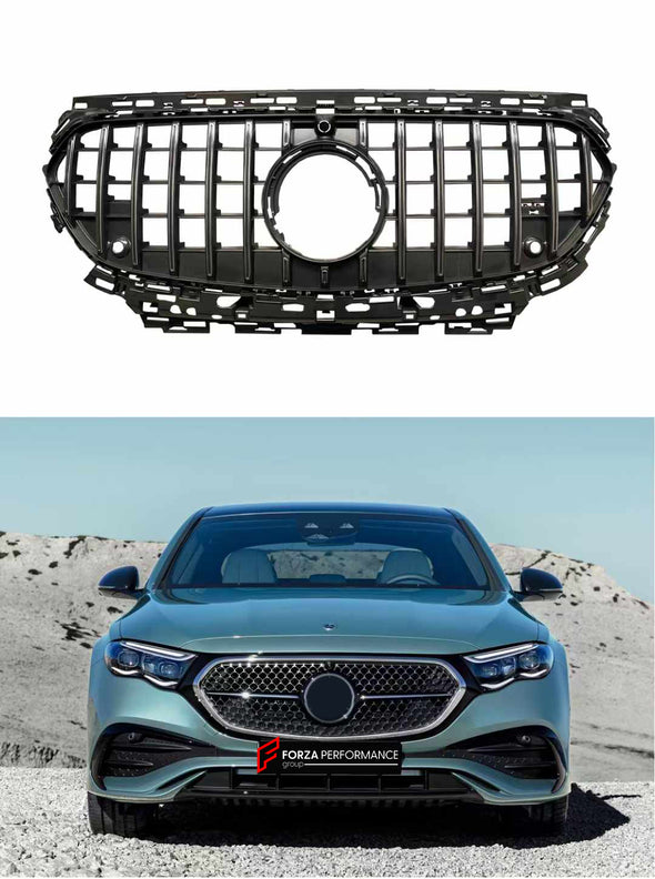 GT STYLE FRONT GRILLE for MERCEDES-BENZ E-CLASS W214 2023+

Set includes:

Grille